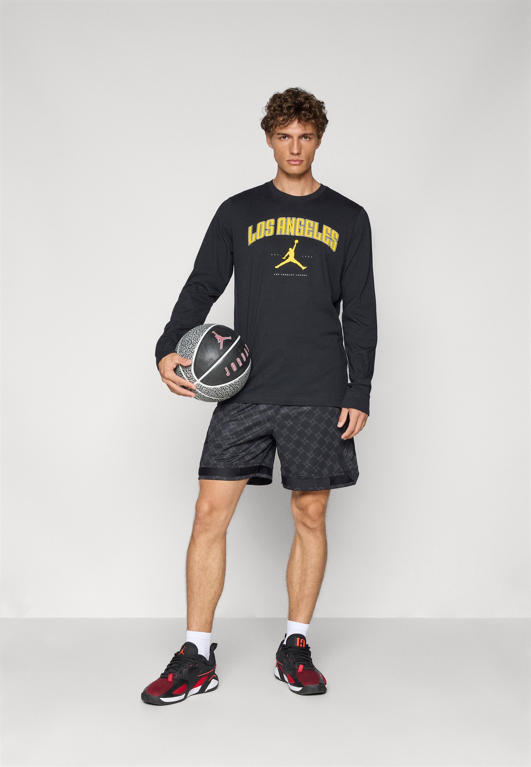 Maglietta Nike Performance LOS ANGELES LAKERS NBA - Abbigliamento da club - nera