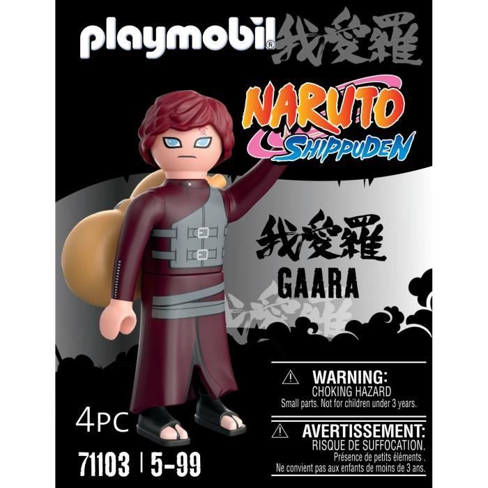 PLAYMOBIL 71103 Gaara-figuur, Naruto Shippuden, 8 onderdelen, Leeftijd 5+