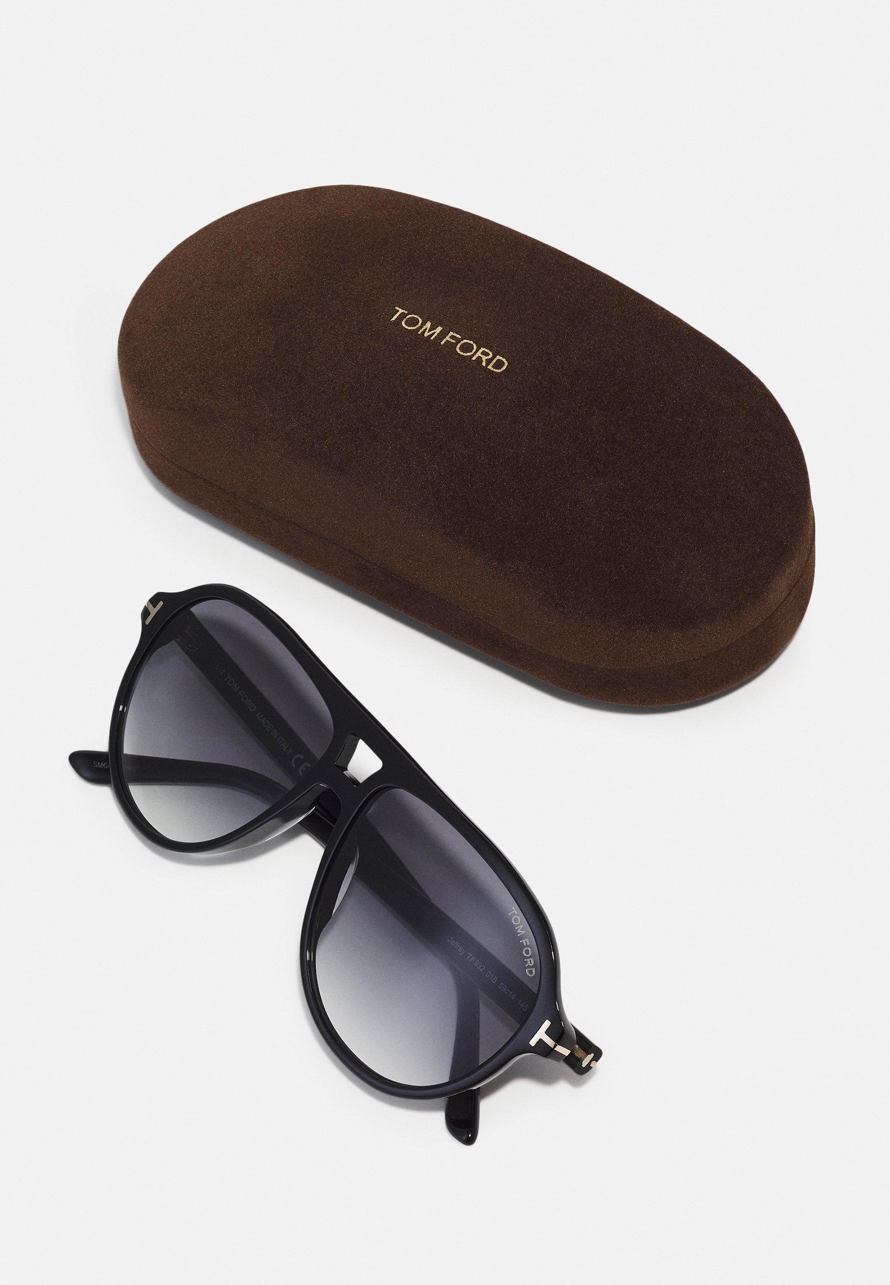Lunettes de soleil Tom Ford UNISEX - noir brillant