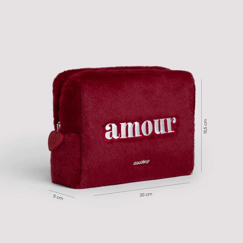 Accessori Fluffy Beauty - Bordeaux - Beauty Case