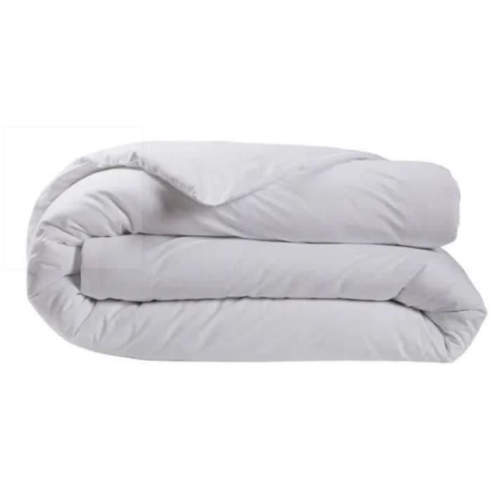 Funda nórdica DODO - 260x240 cm - Algodón - Antibacterial - Blanca