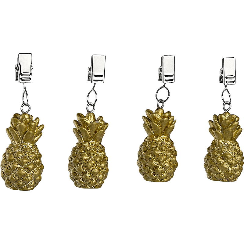 Tischdeckengewicht 4er-Pack Obst/Blatt
