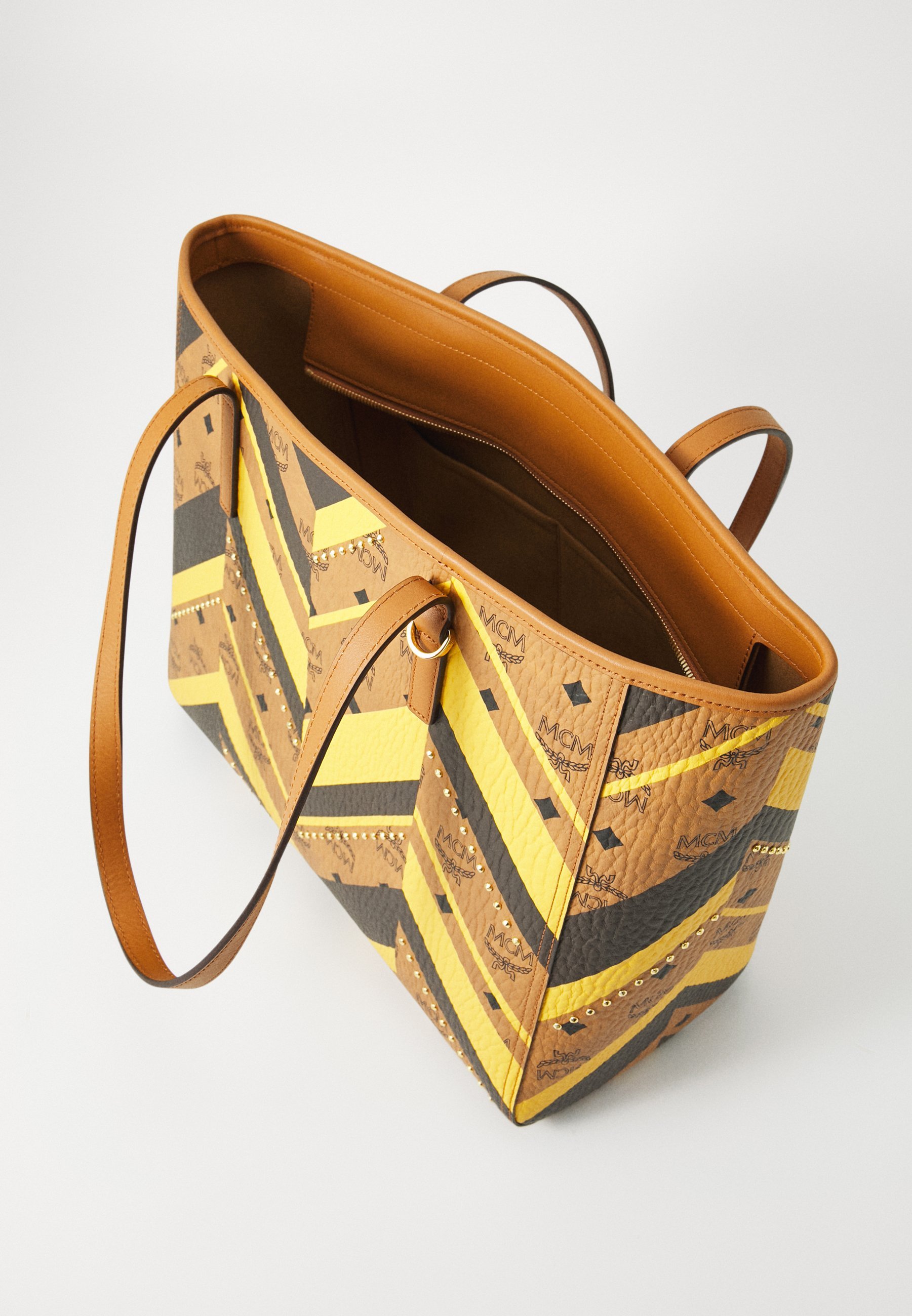 MCM TONI MEGA - Tote bag - cognac
