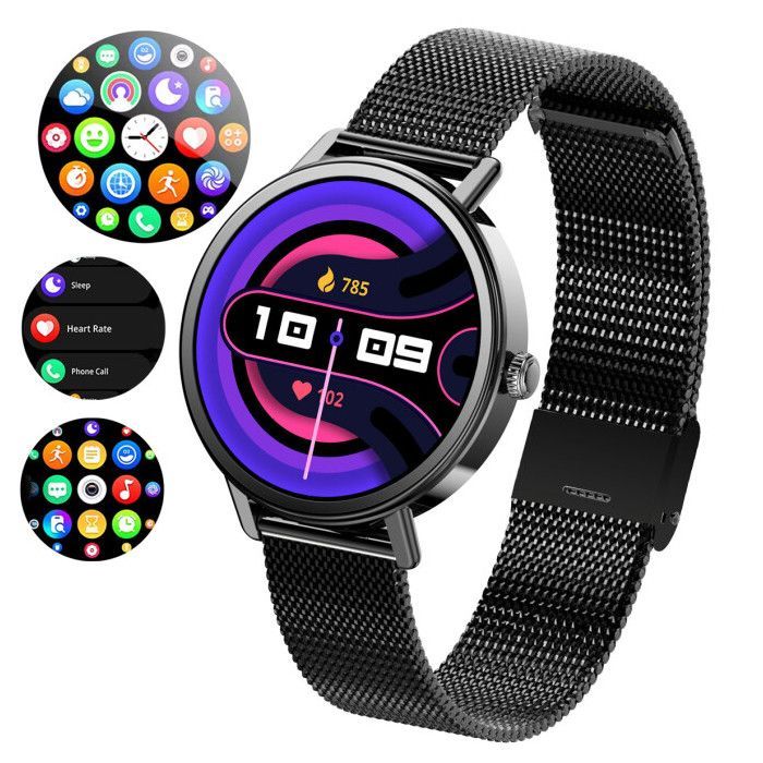 Blackview X30 Smartwatch für Damen und Herren mit Bluetooth-Anruffunktion, 1,26