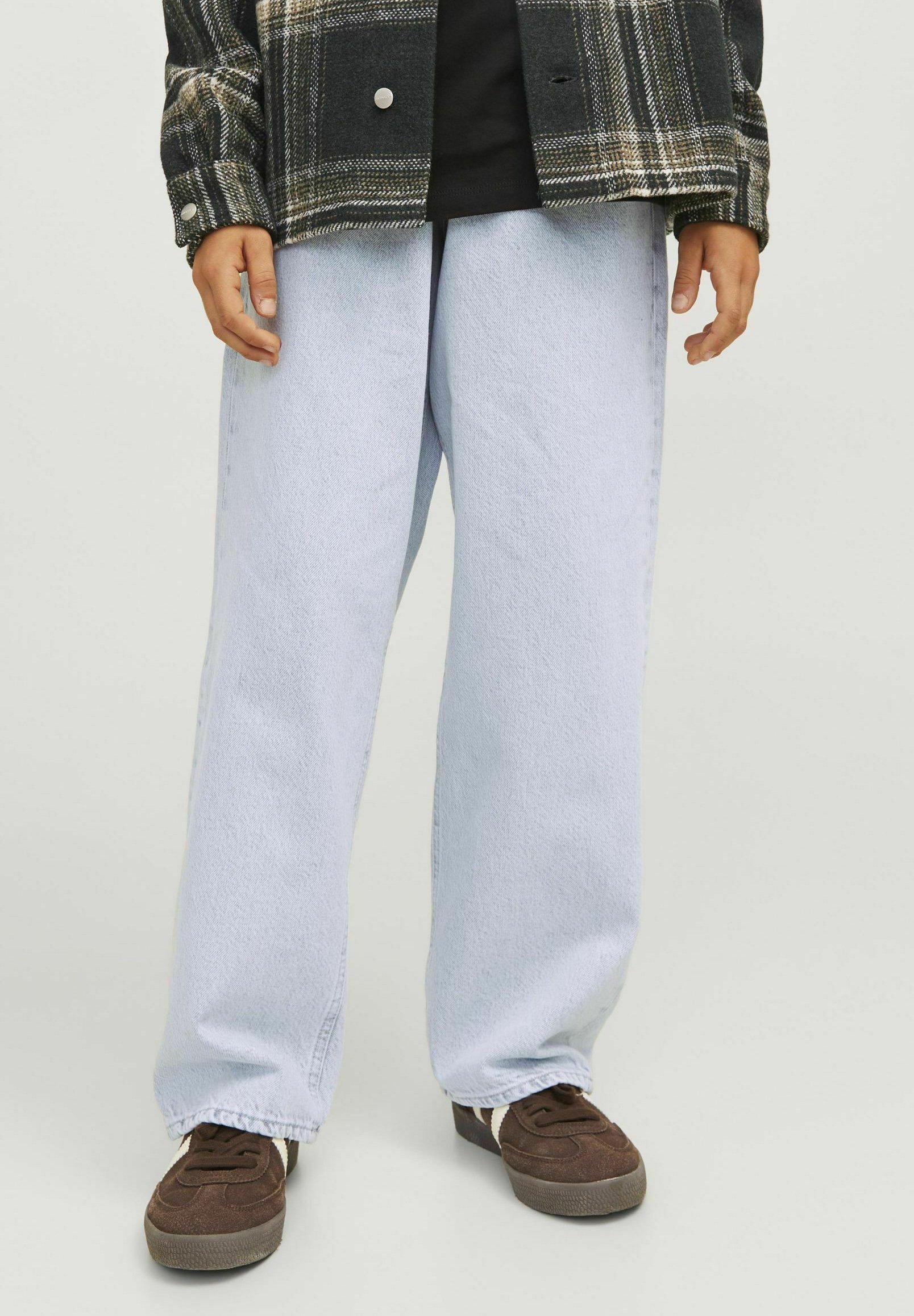 Jean Jack & Jones Junior Alex - Coupe droite - Denim bleu