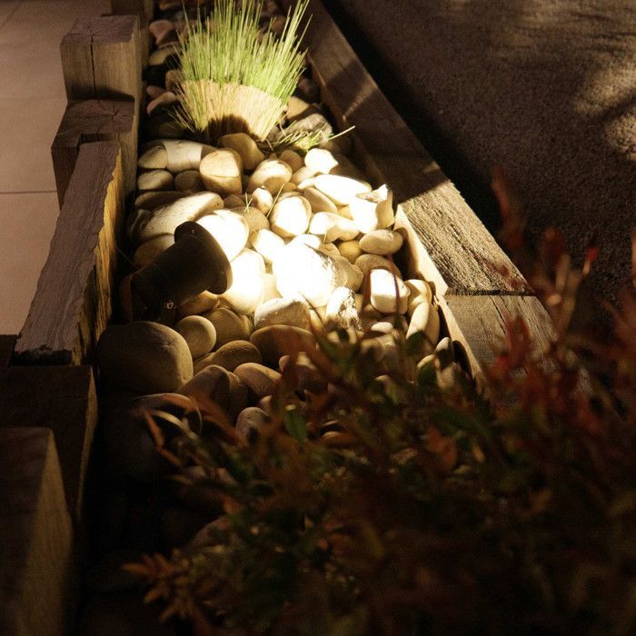 Outdoor Spotlights with Stakes - For GU10 LED Bulbs - 1.5m Cable - Garden Stake Lighting - Adjustable - IP65 Waterproof