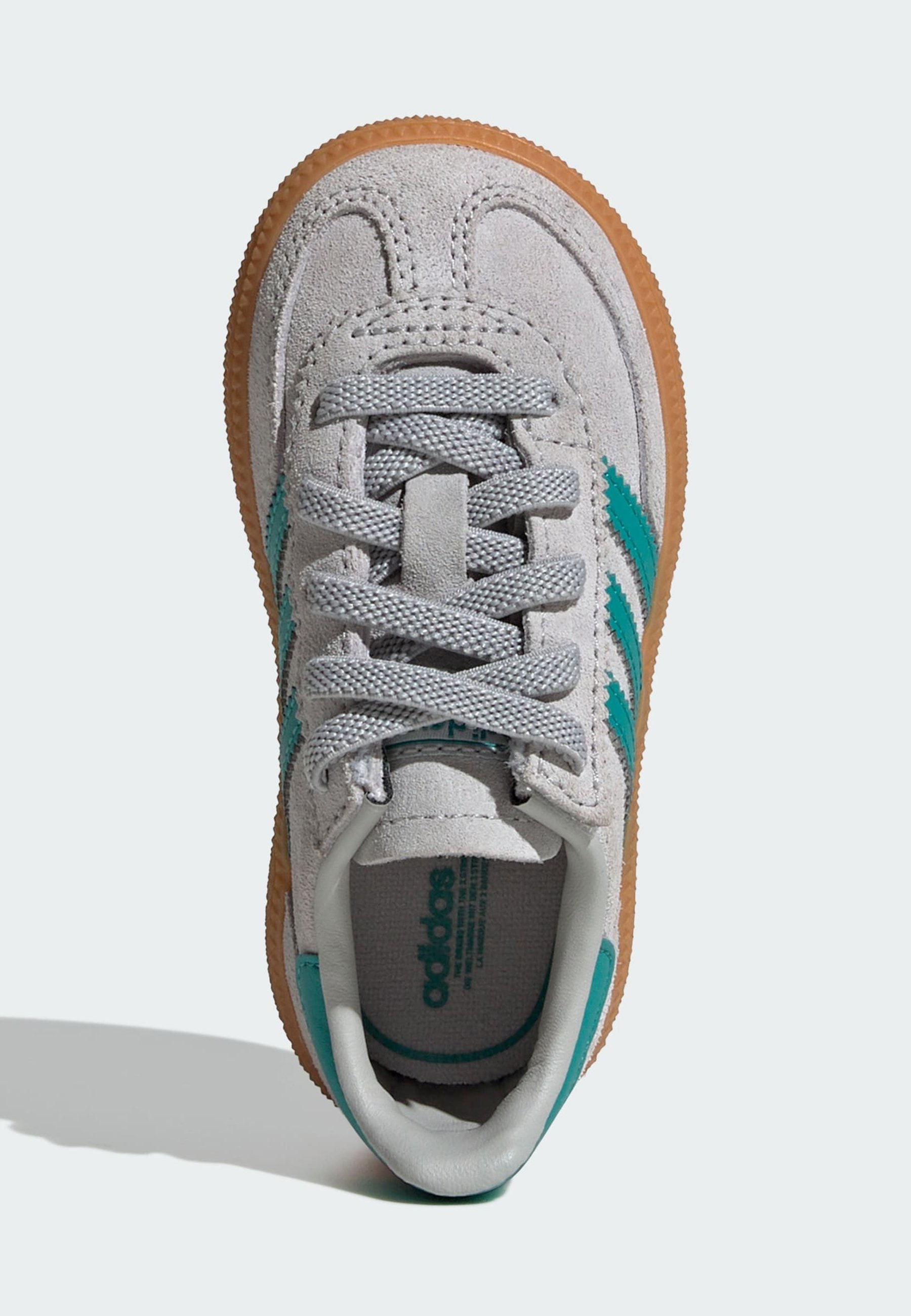 adidas Originals HANDBALL SPEZIAL UNISEX - Scarpe per neonati - grigio due verde acqua gomma