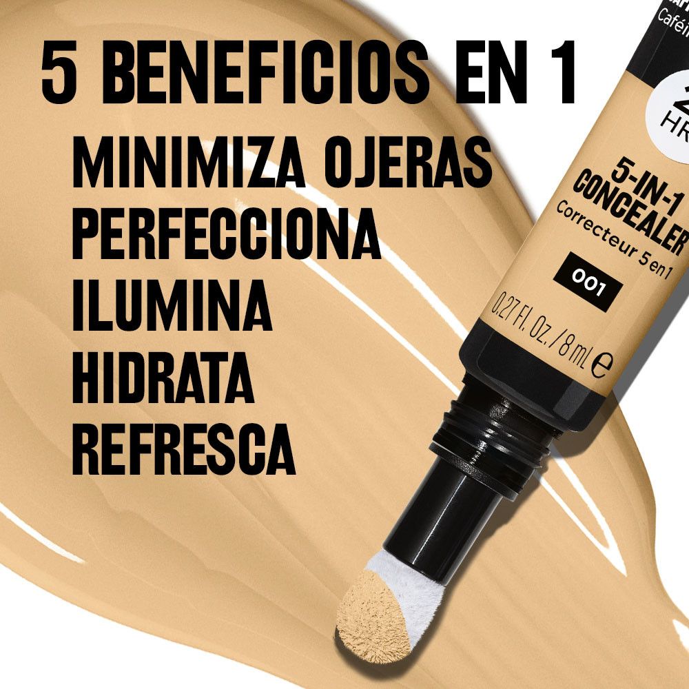 „ColorStay 5-in-1“ maskuoklis Makiažo maskuokliai tamsiems ratams ir ratilams po akimis
