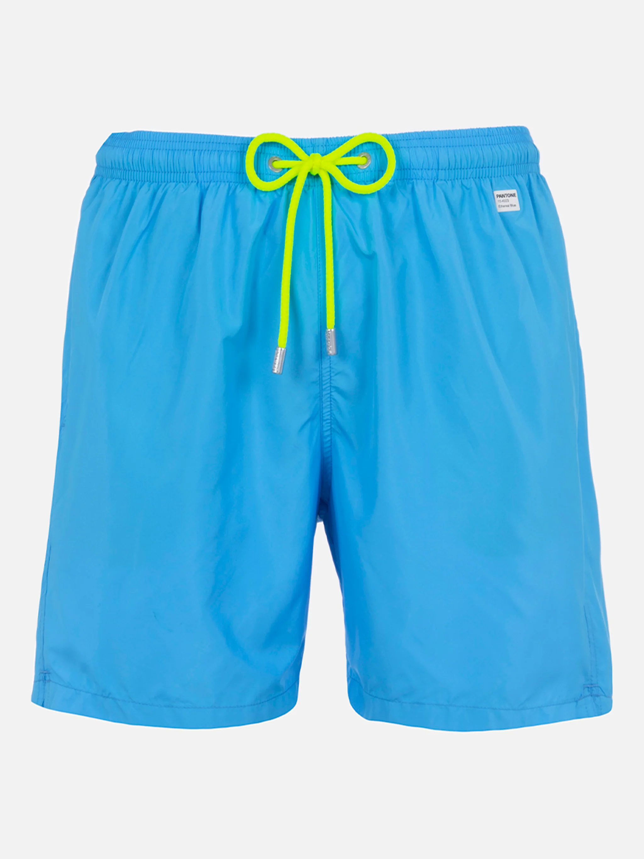 Costume da bagno da uomo in tessuto leggero azzurro acqua Lighting Pan