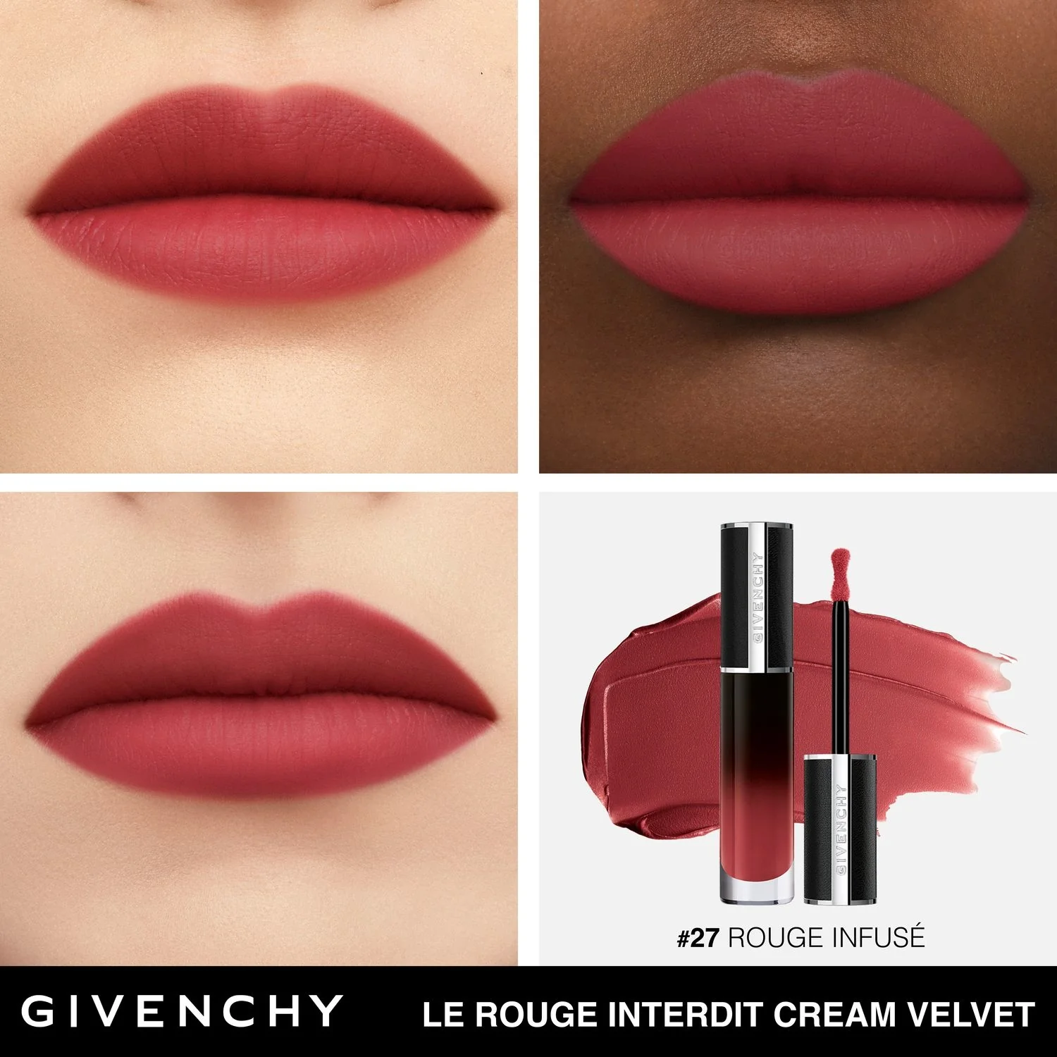 Labbra Le Rouge Interdit Cream Velvet - Rossetto, Rossetto mat