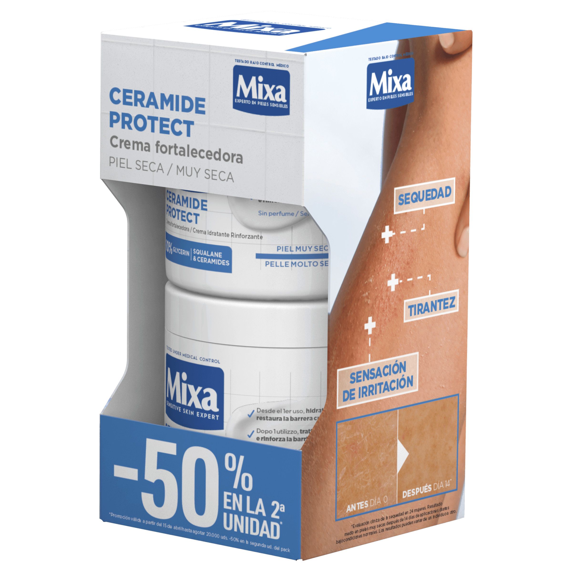 Ceramide Protect krema za jačanje suhe kože Hidratantne kreme za tijelo