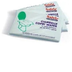 Einweg-Toilettensitzbezüge SAFETY Safety Cimbelle, 10 Stück