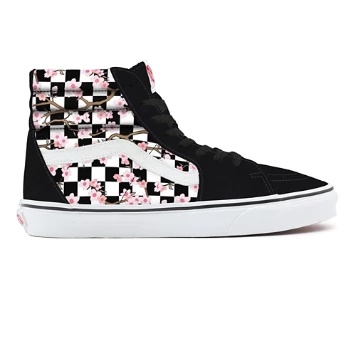 Cherry Blossom Checkerboard Sk8-Hi Personalizzate
