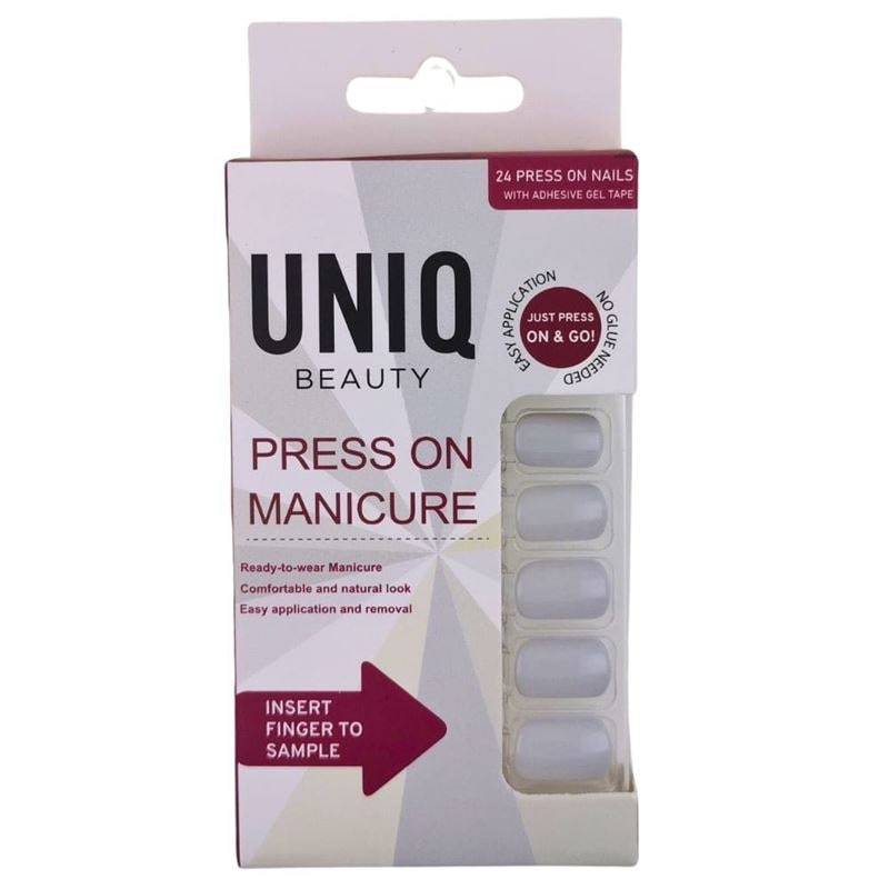 UNIQ Umjetni nokti za nanošenje na prste – 24 komada