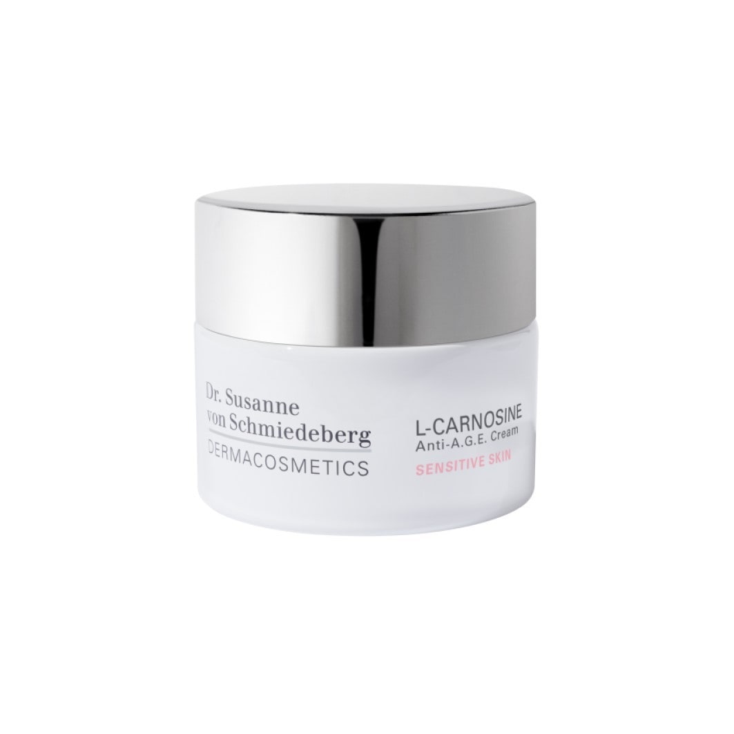 Dr. Susanne von Schmiedeberg Gezichtscrème L-Carnosine L-Carnosine Anti-AGE Crème Gevoelige Huid – 50 ml