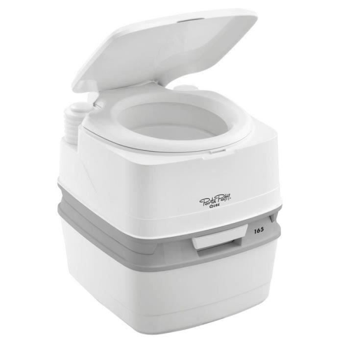 WC chimico portatile THETFORD Porta Potti Qube PP 165 + fluido per WC chimico THETFORD Aqua Kem Blue 2 litri