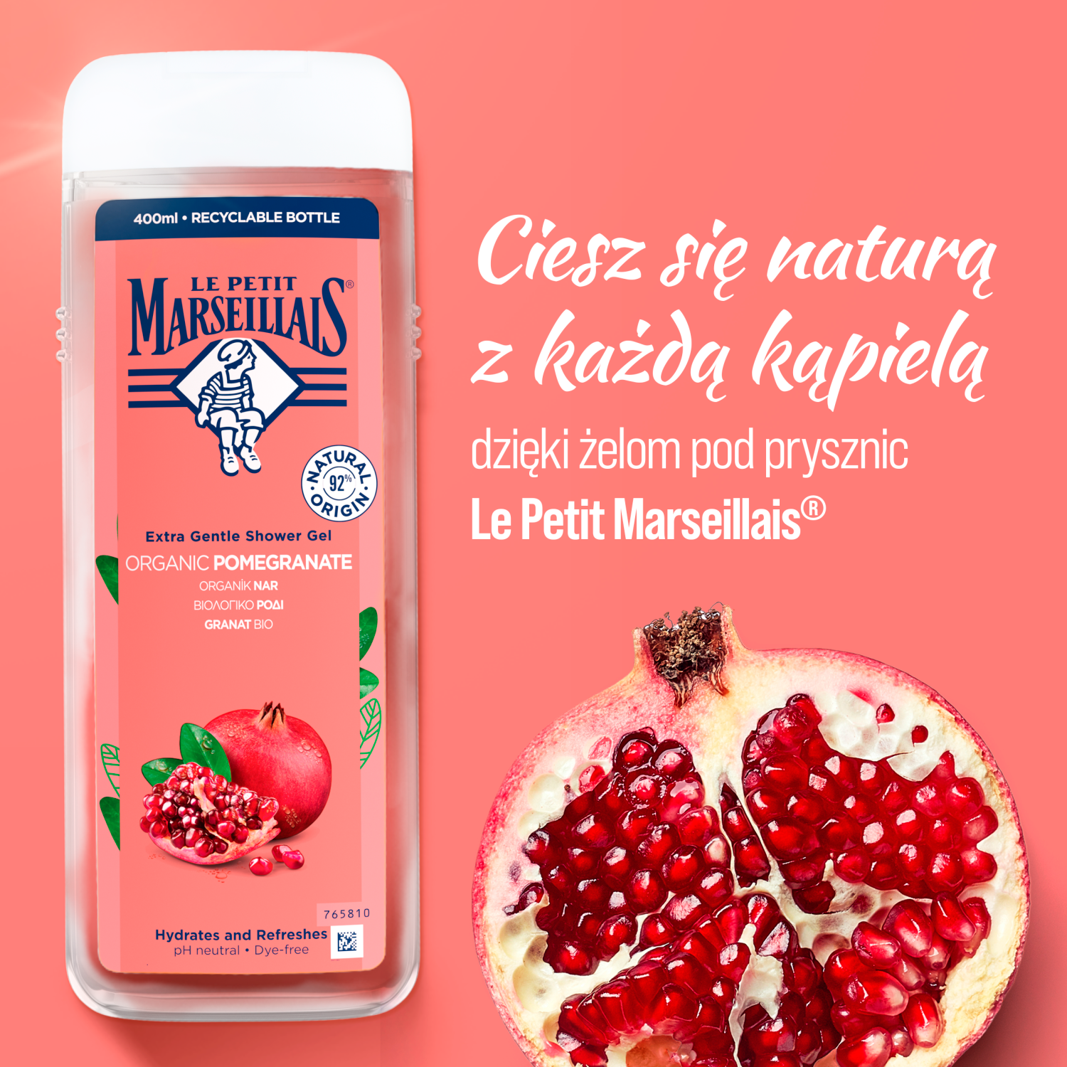 Le Petit Marseillais shower gel 400ml