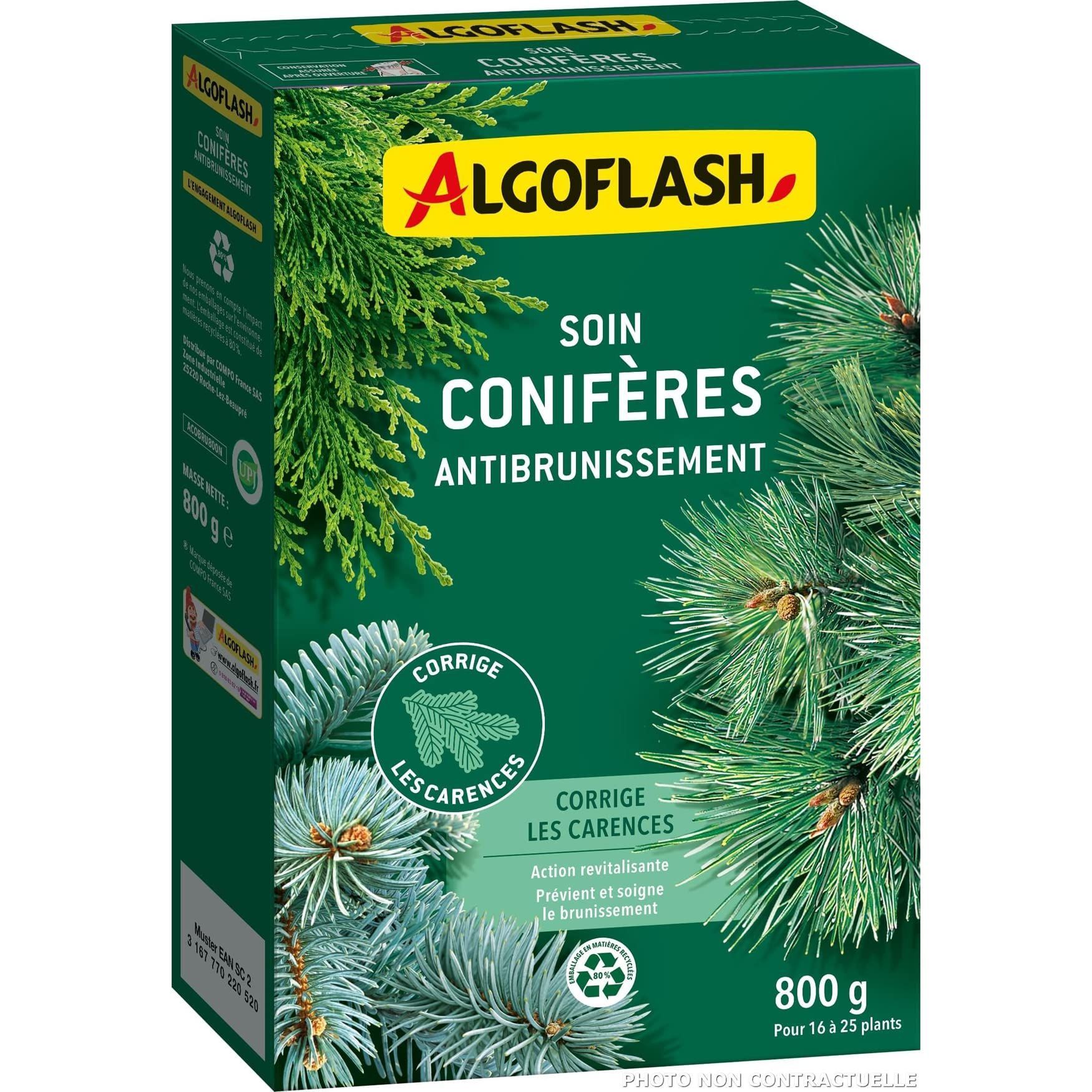ALGOFLASH Soin conifères - Anti-brunissement - 800 g