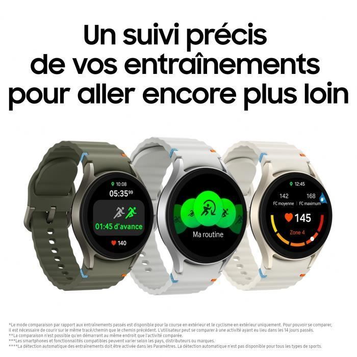 Samsung Watch7 44mm Smartwatch, Khaki Groen, Bluetooth