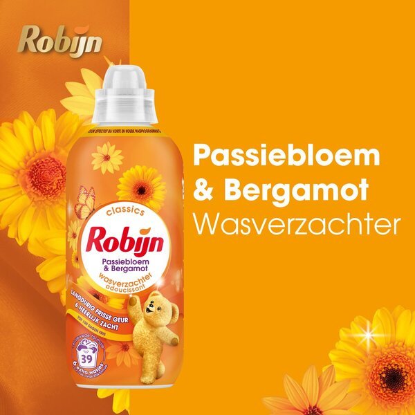 Robijn Classics omekšivač za rublje s mirisom pasiflore i bergamota<br>4 x 780 ml, 156 pranja