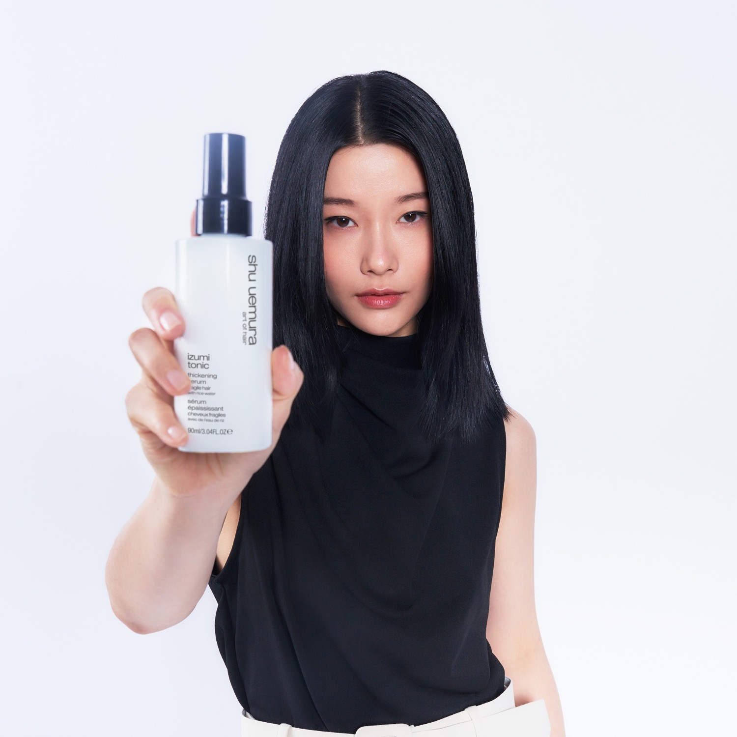 Shu Uemura sérum pour cheveux fragiles infusé à l'eau de riz