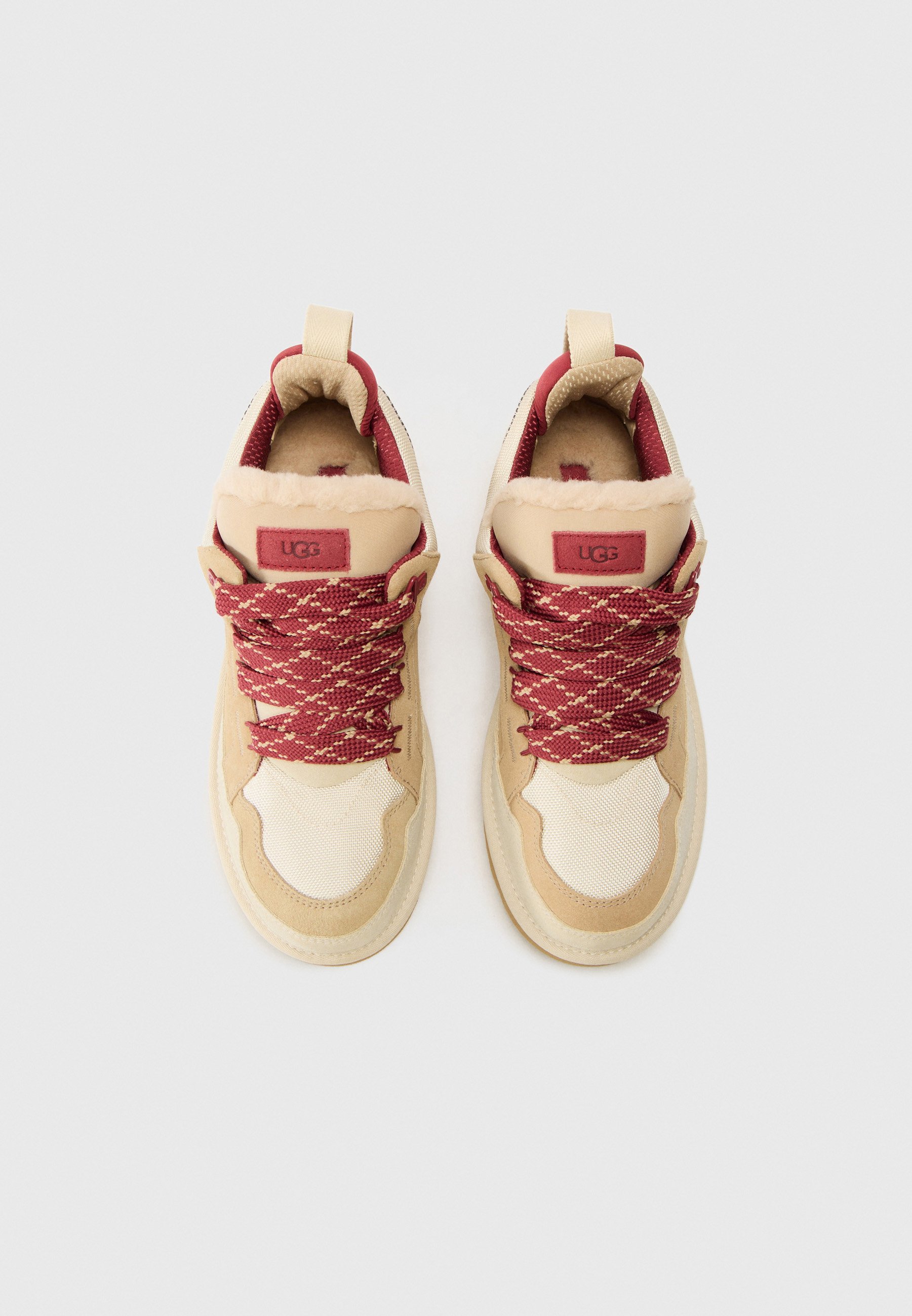 UGG LOWMEL - Sneaker - Treibholz/Fahrradrot