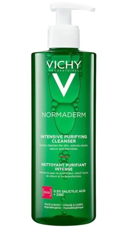 Vichy Normaderm Intensive Purifying Cleanser, Żel głęboko oczyszczający