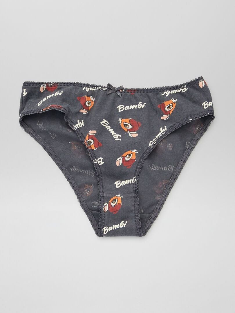 Conjunto de 4 calzoncillos 'Bambi' - BLANCOS