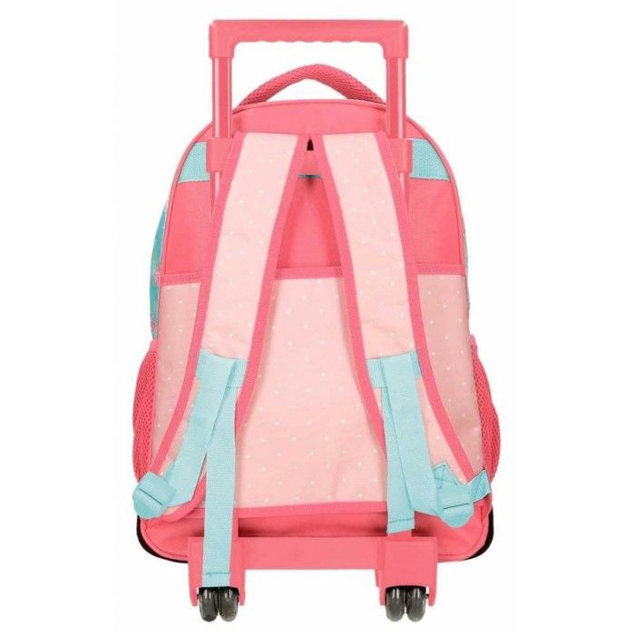 Sac à dos à roulettes - ROLL ROAD - My Little Town - Rose - 43x32x21 cm - 31,42 L
