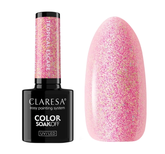 Claresa hybrydowy lakier do paznokci Tropical Escape 7 5 g
