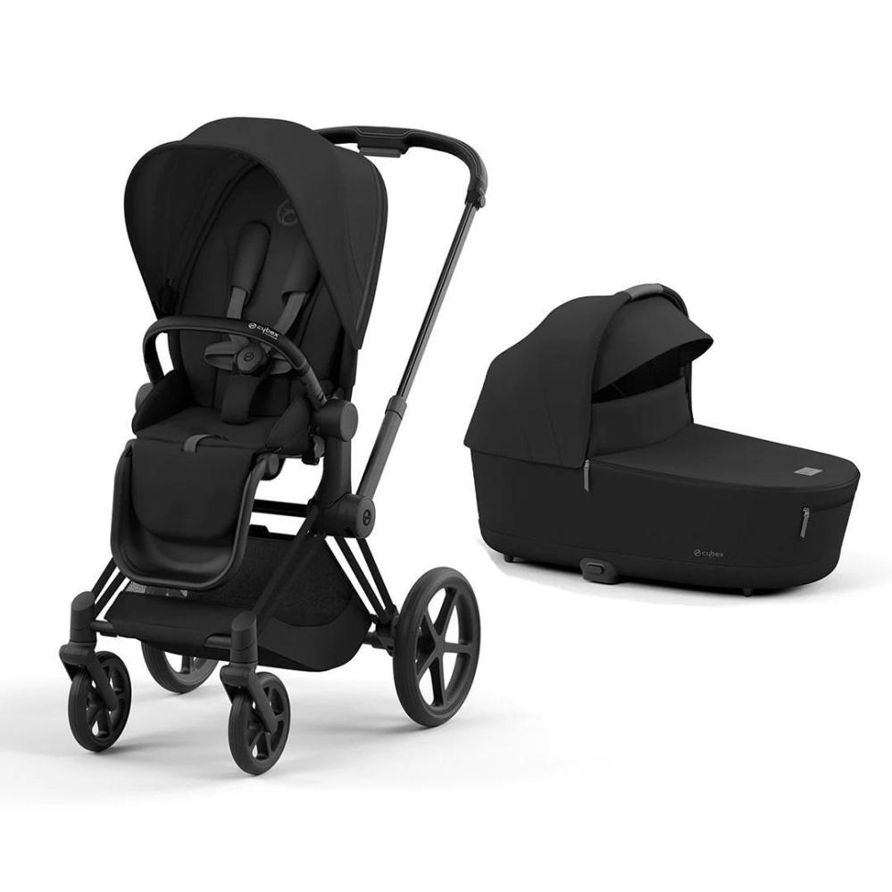 Kočárek Cybex Priam V4 Tan s matně černým rámem