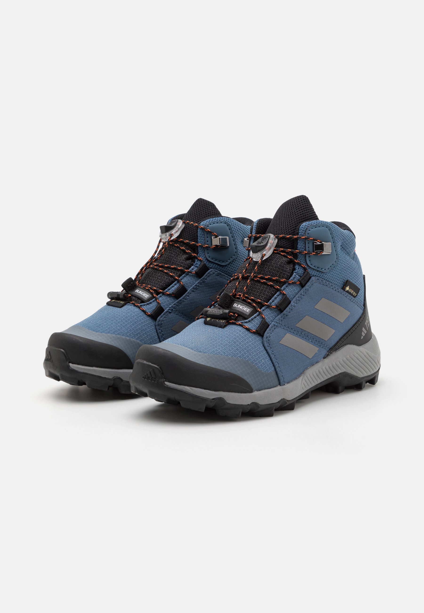 Adidas Terrex GTX UNISEX - Wandelschoenen - staal/grijs drie/semi-impact oranje