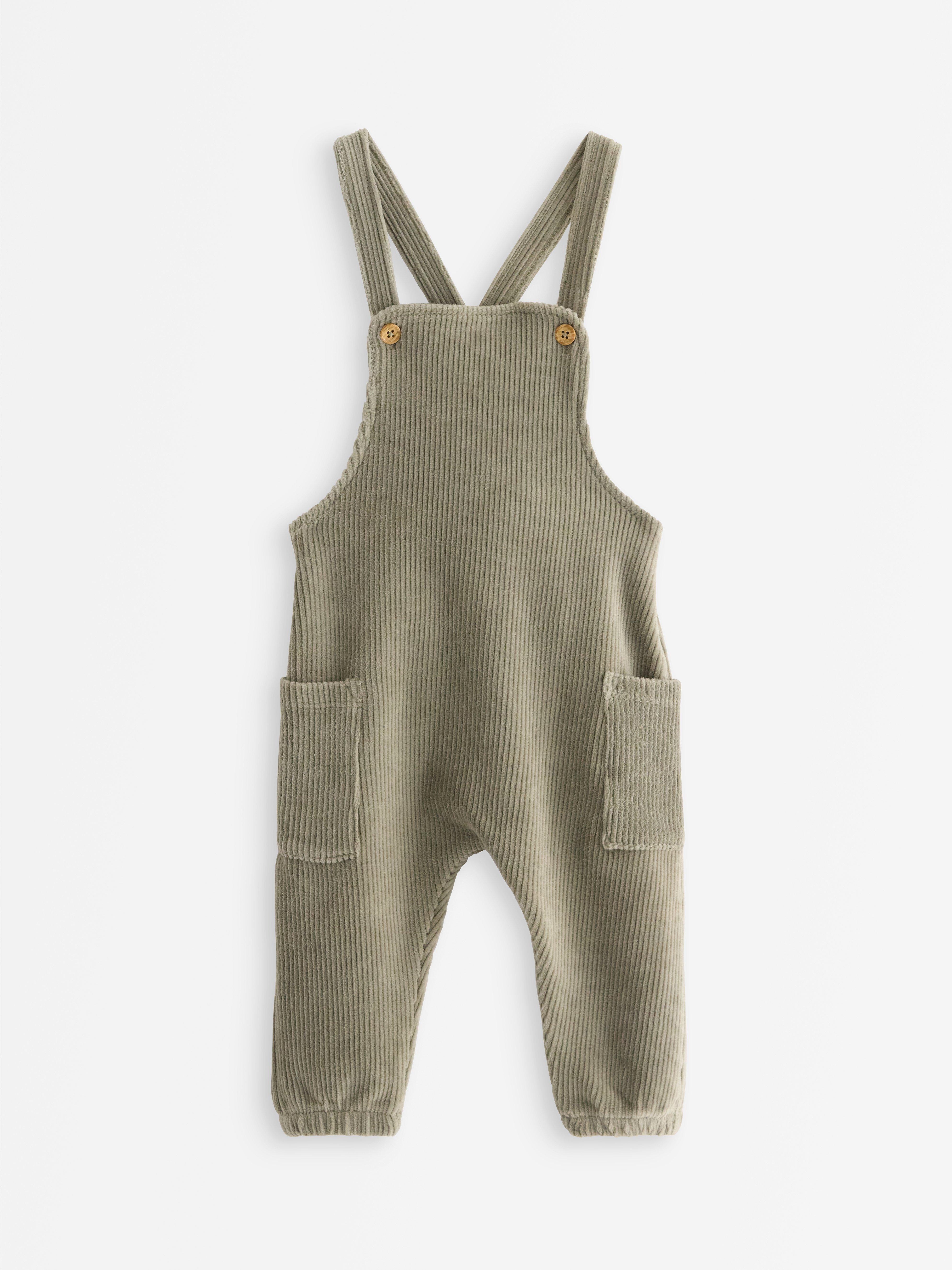 Hängselbyxa v Manchesteru Light Dusty Khaki