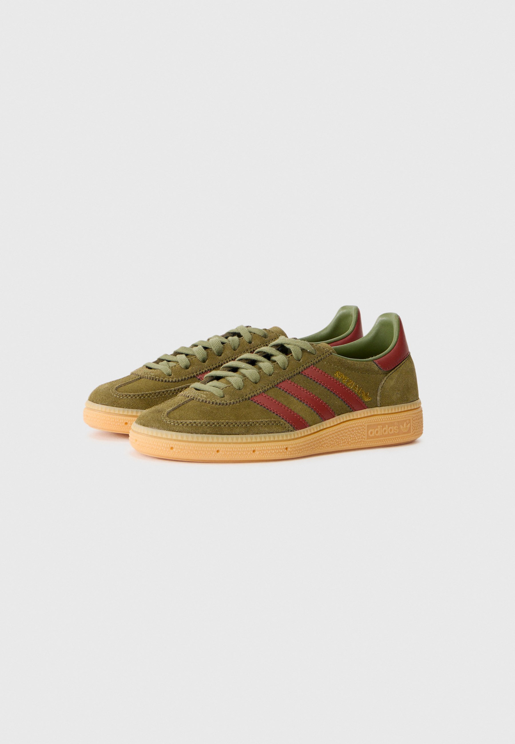 adidas Originals HANDBALL SPEZIAL UNISEX - Matalavartiset tennarit - core black/focus olive/grey/grey