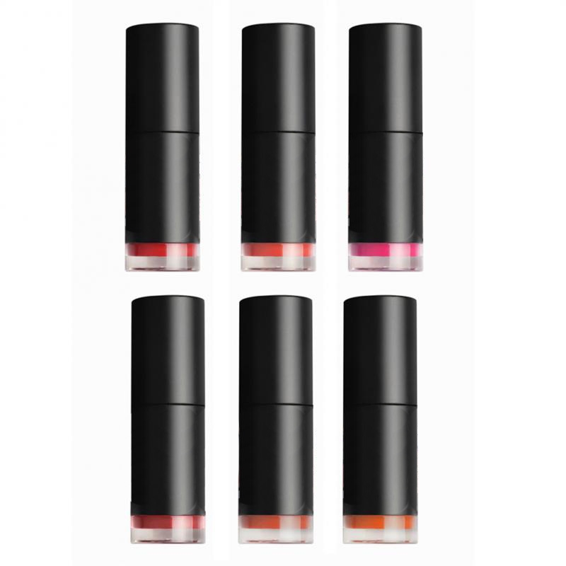 Gloss à lèvres mat velours, 6 couleurs, waterproof, longue tenue, hydratant et résistant à la décoloration. Maquillage lèvres sexy TSLM1