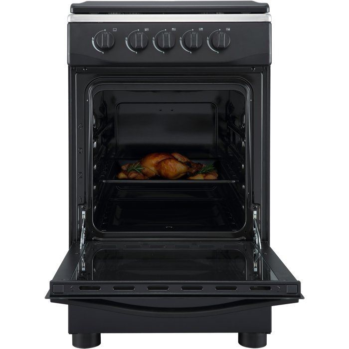Gasfornuis - OCEANIC - OCEACG5055GB - 4 branders - 7700 W - Zwart