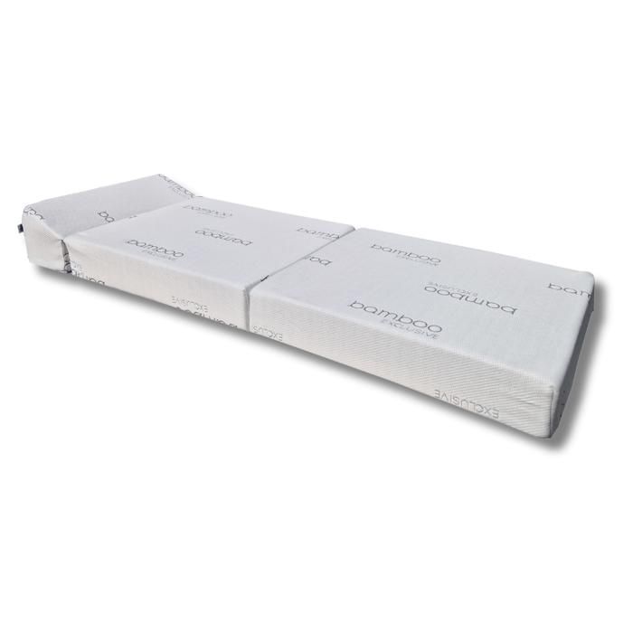 Matelas Pliable 160x60x12 cm- NATALIA SPZOO - Futon Chauffeuse - 60x160 cm epaisseur 12 cm - Housse Lavable - 1 Place