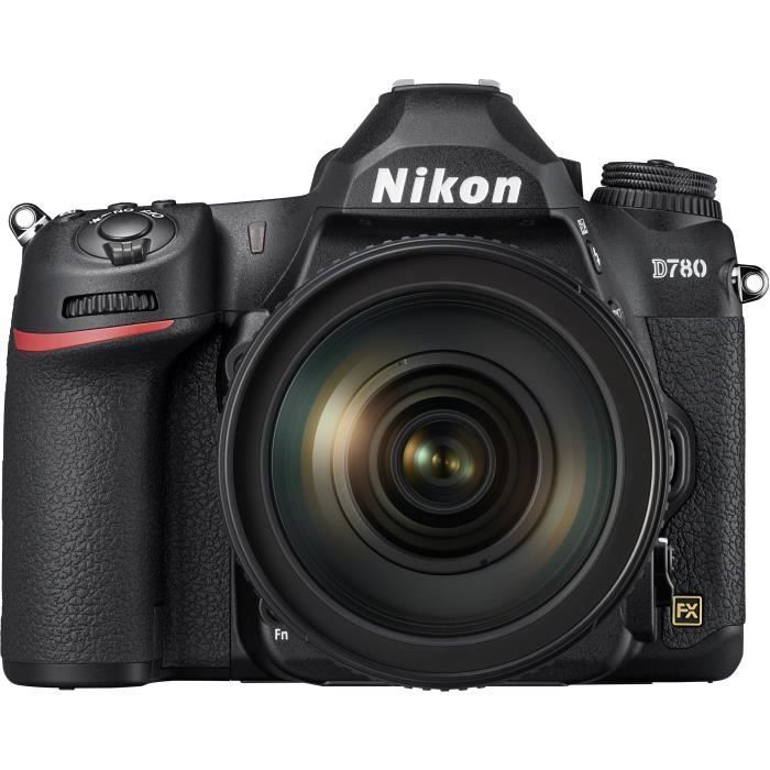 Nikon D780 zwarte spiegelreflexcamera - 24,5 MP + AF-S 24-120 f/4G ED VR-lens