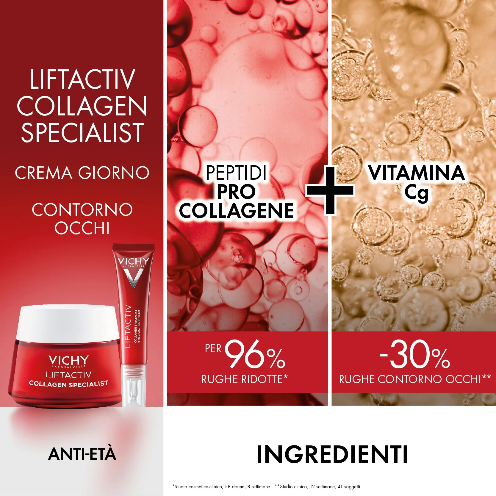 VICHY Vichy Liftactiv Collagen Specialist dagcrème + Liftactiv Collagen Specialist anti-aging cadeauset