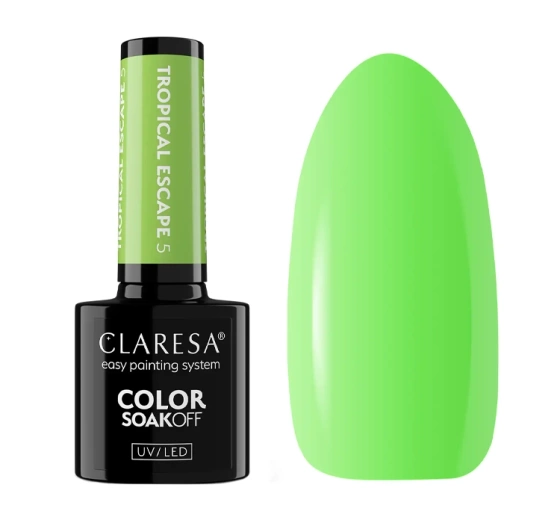 Claresa hybrydowy lakier do paznokci Tropical Escape 5 5 g