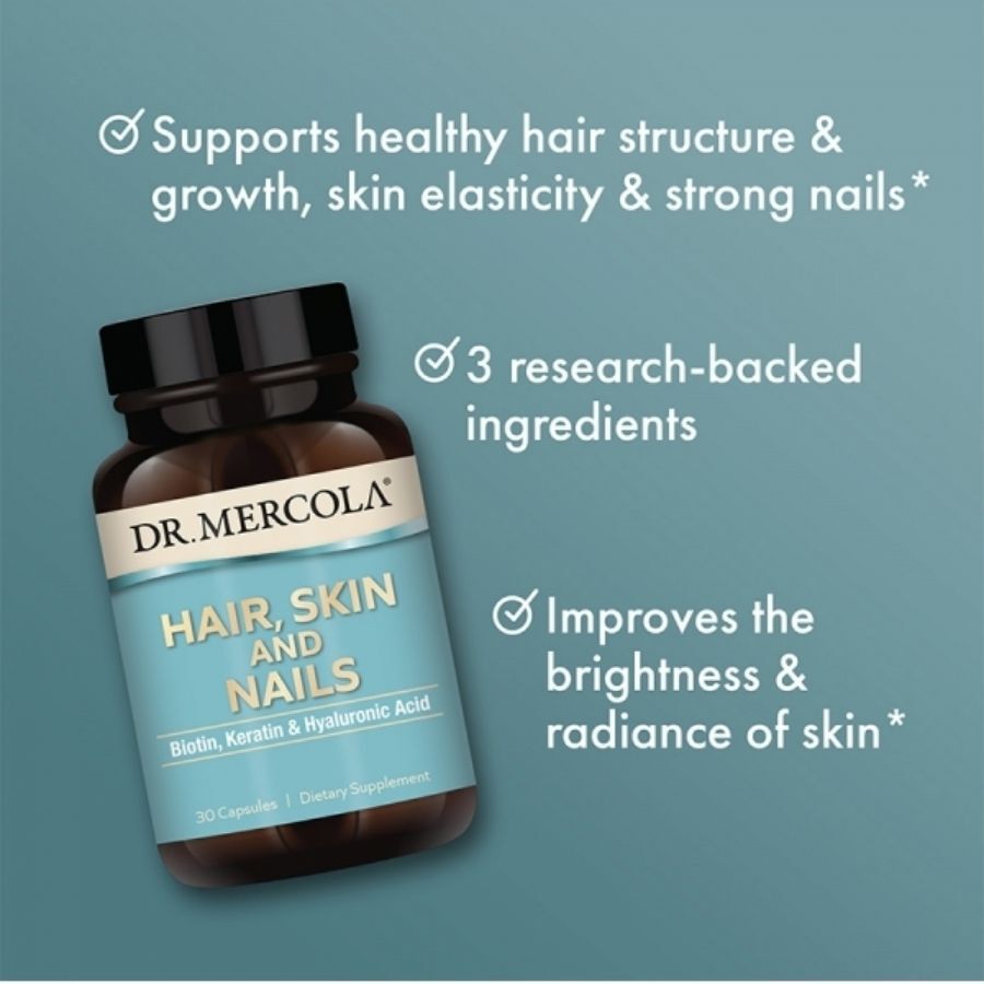Dr. Mercola Hår, Hud och Naglar