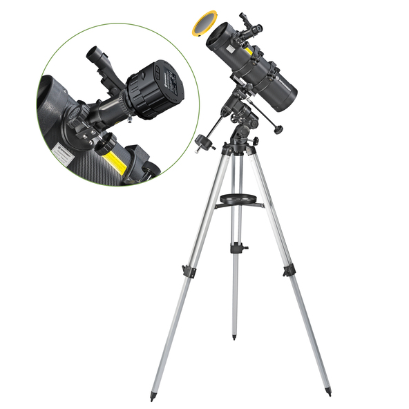 Teleskop-Set Spica Plus 130/1000 EQ inkl. Okularkamera