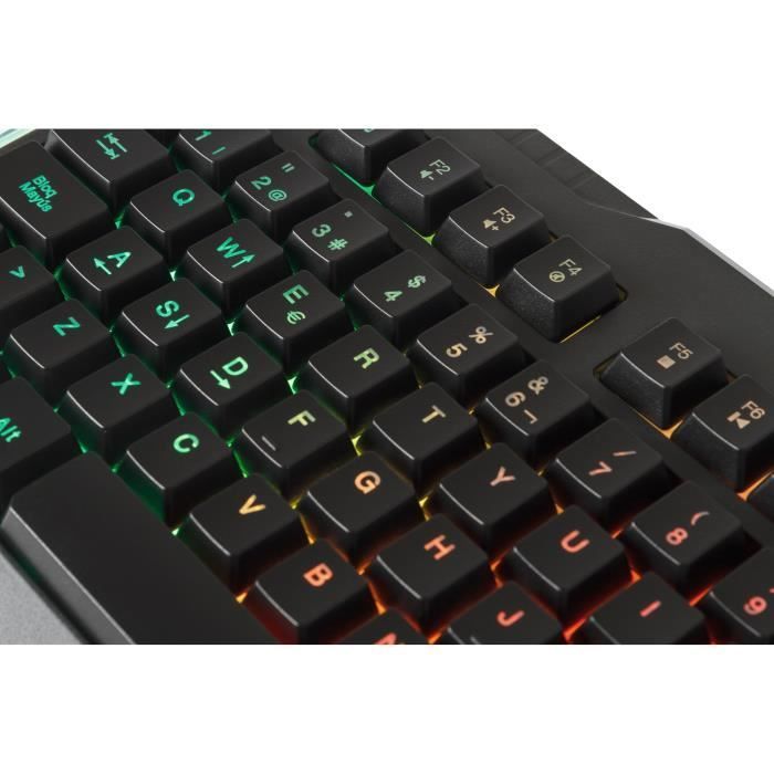 Teclado - Mars Gaming - MRK0 - Anti-ghosting - RGB Rainbow - Com fio - Francês