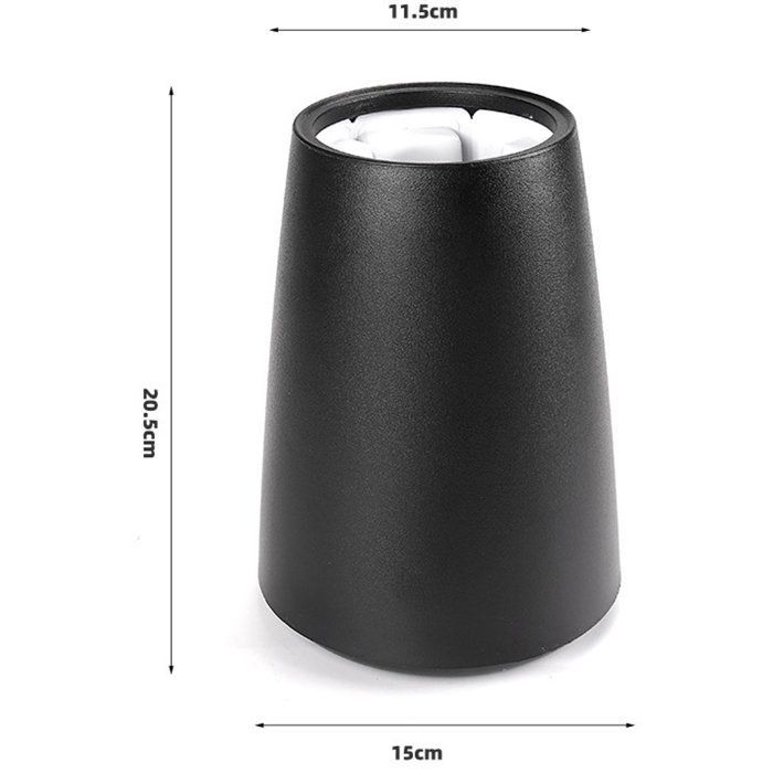 Refroidisseur à vin - Refroidisseur à vin - Réfrigérateur à vin - Accessoires pour le vin - Noir