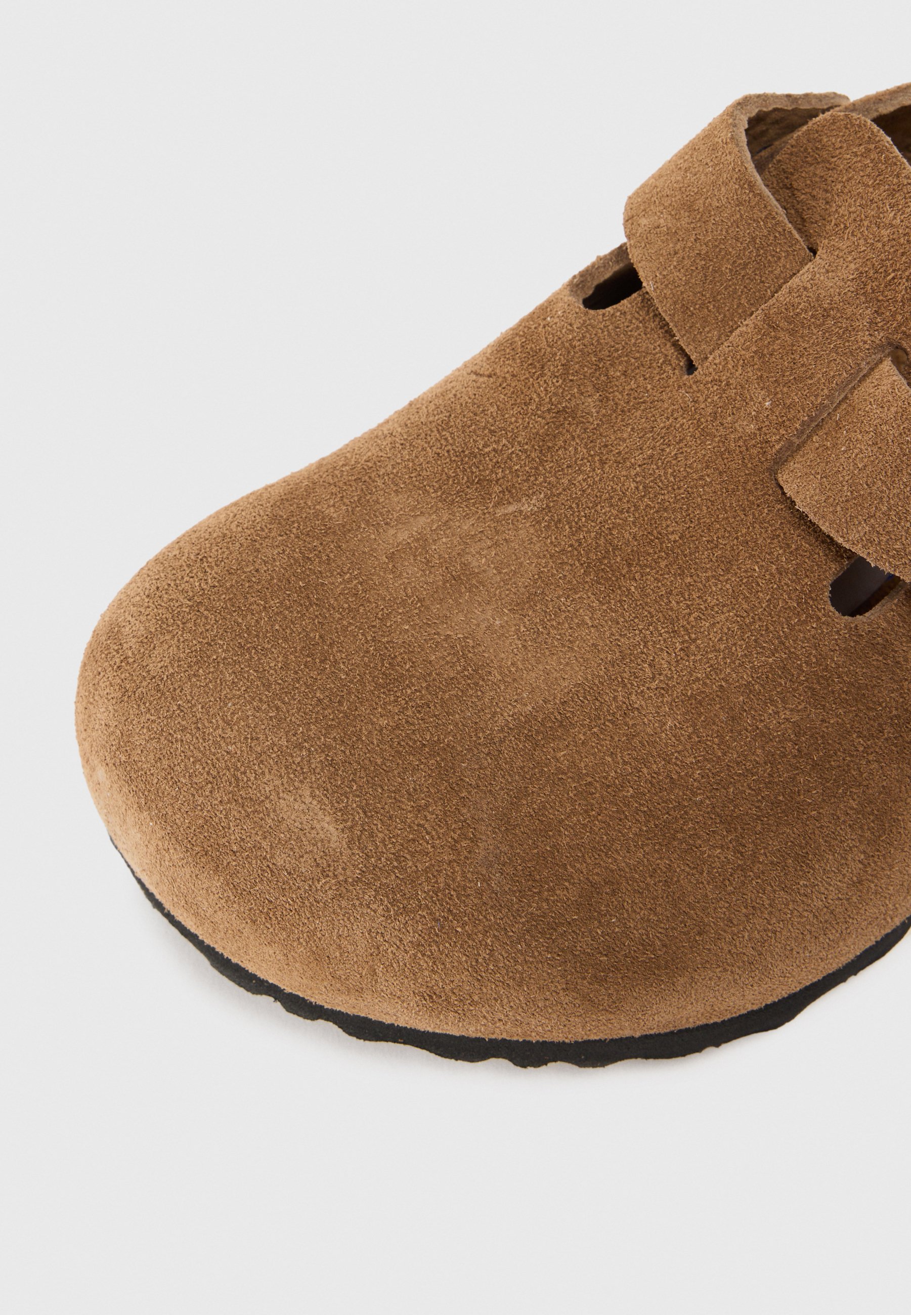 Birkenstock BOSTON UNISEX - Klapki - ciemna herbata