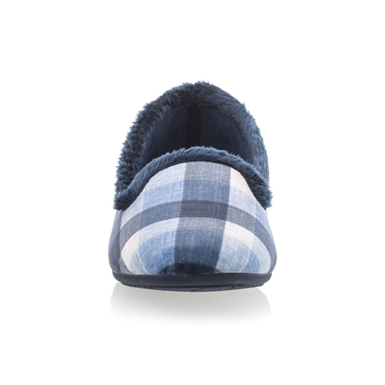 Pantoufles Femme Bleu