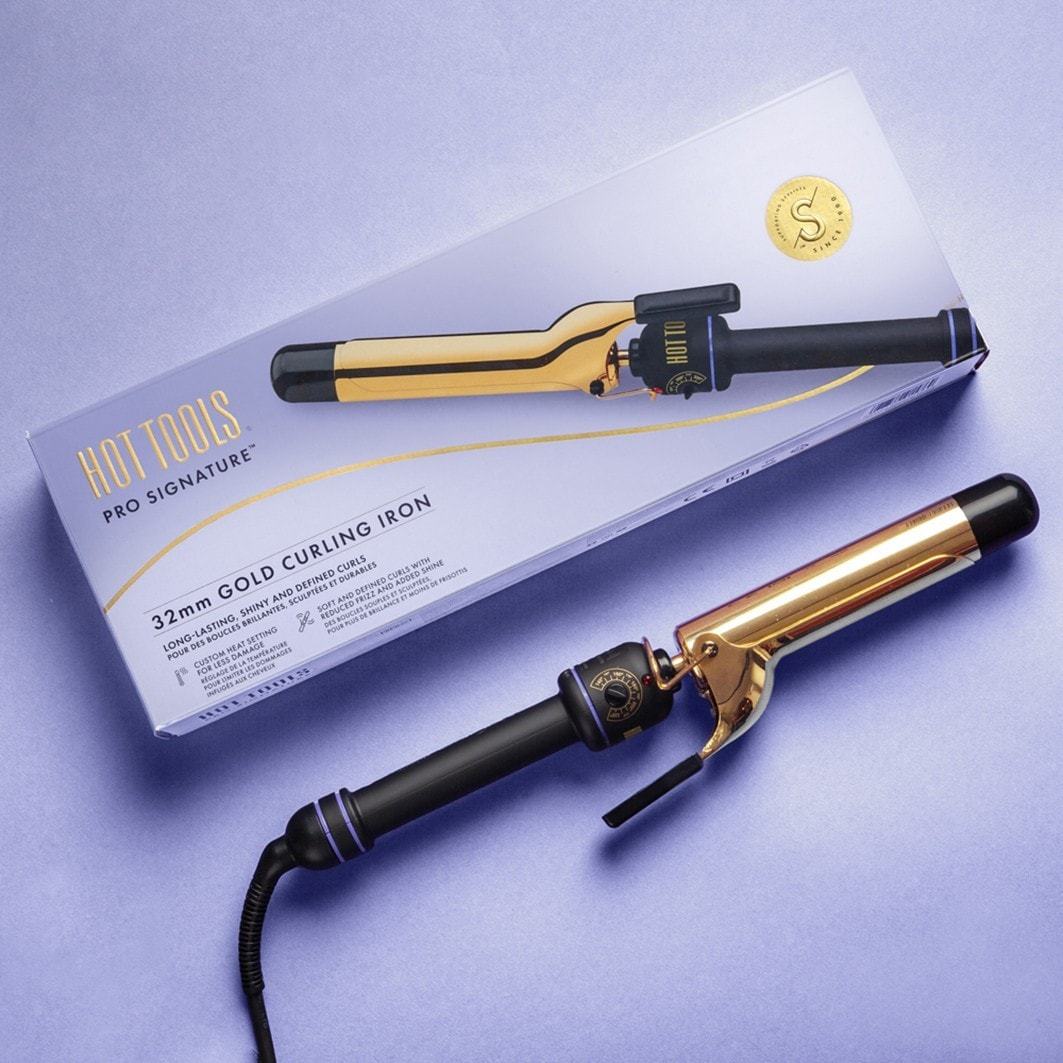 Kodralnik las HOT TOOLS Black Gold Pro Signature 32 mm - 1 kos