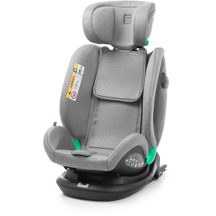 Silla de coche BABYAUTO - Odeas - Grupo 0/1/2/3 - Talla I - 40/150 cm - Top Tether - Giro de 360° - Antracita