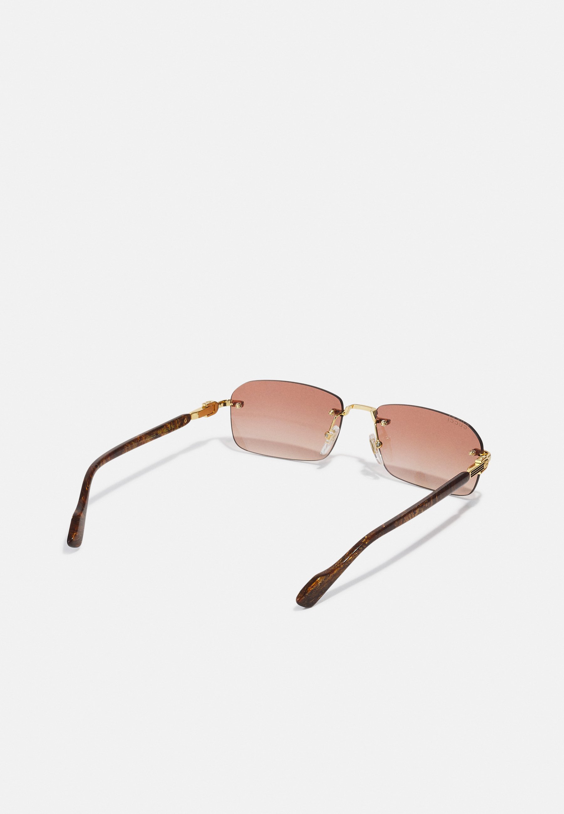 Gucci UNISEX - Sonnenbrille - goldfarben/gelbrot
