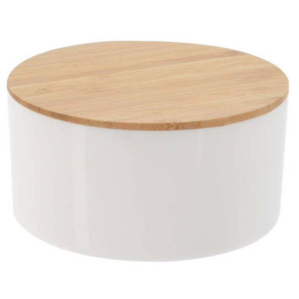 Organizer na kosmetyki z lusterkiem, okrągły, Ø 13 cm